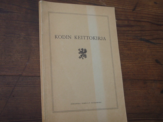 KODIN KEITTOKIRJA.v,1943.