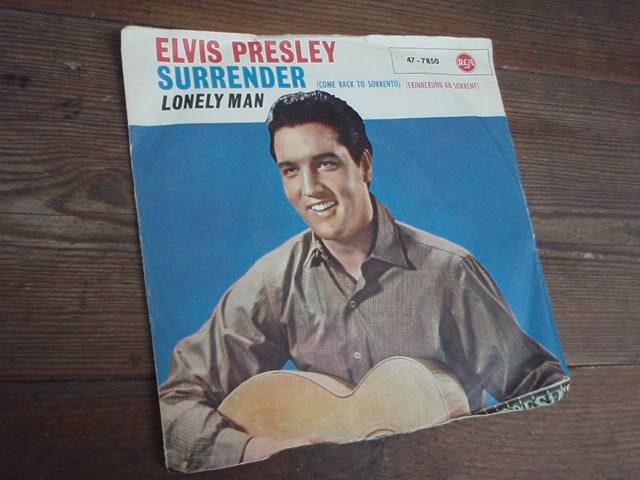 ELVIS.surender-lonely man.single