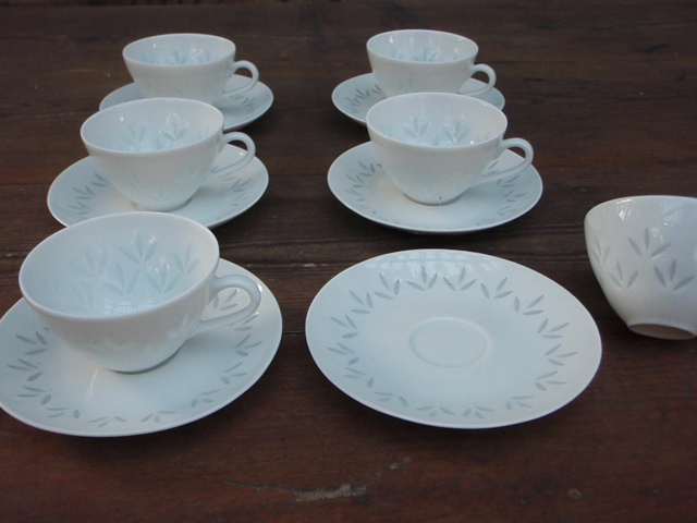 RIISIPOSLIINI MOKKAKUPIT 6+6 kpl.