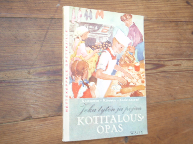 joka tytön ja pojan KOTITALOUSOPAS.