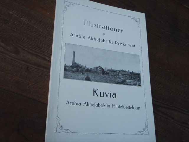 ARABIA.illustrationer till arabia aktiefabriks priskurant
