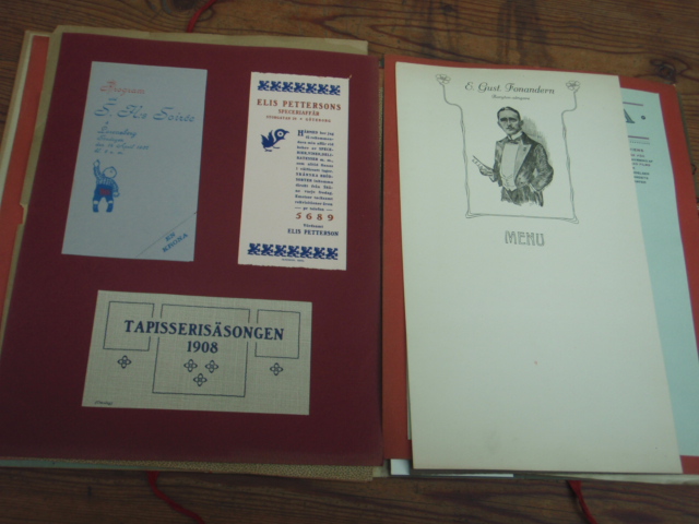 TYPOGRAFI 1908.(mainos albumi)