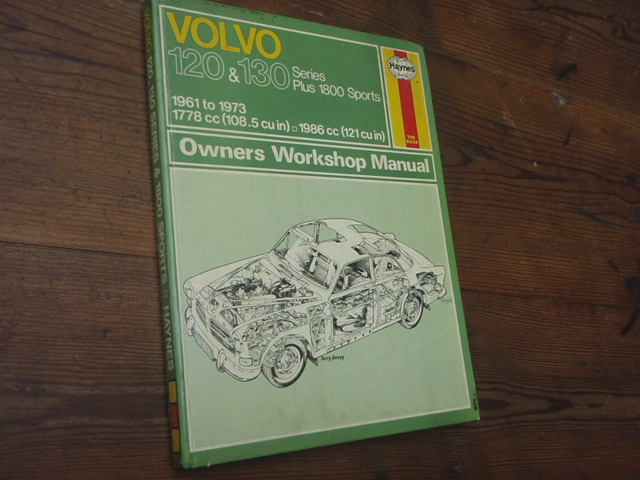 VOLVO(amazon) 120&130 series plus 1800 sport.MYYTY