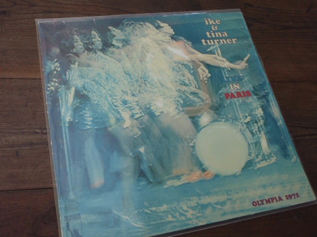 TURNER TINA & IKE. live in paris. tupla-lp.