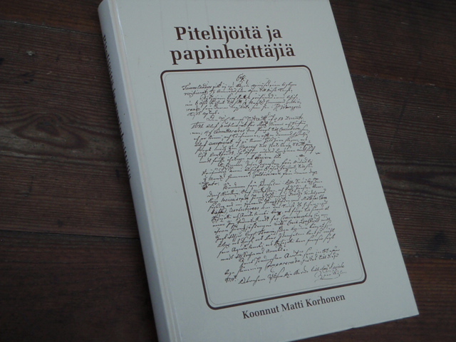 pyhäjärvi.PITELIJÖITA ja PAPINHEITTÄJIÄ. epävirallinen pyhäjärve