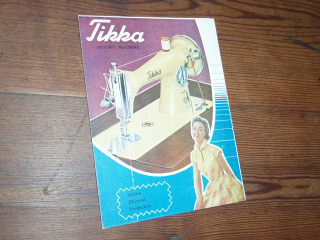 TIKKA ompelukone.(englanti)