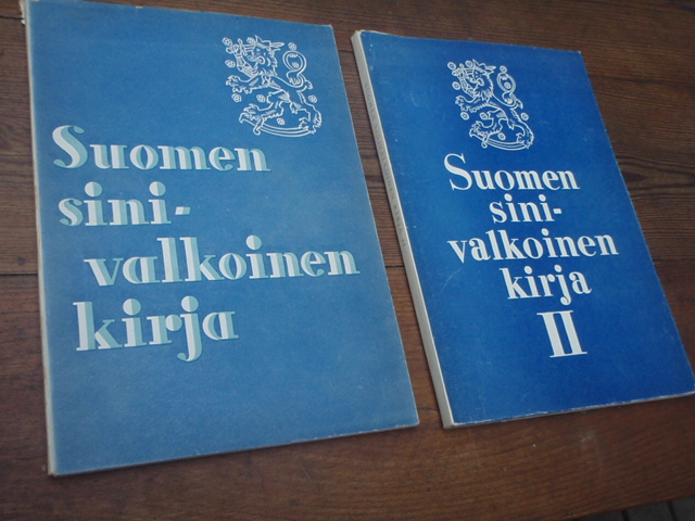 SUOMEN SINI-VALKOINEN KIRJA 1-2.