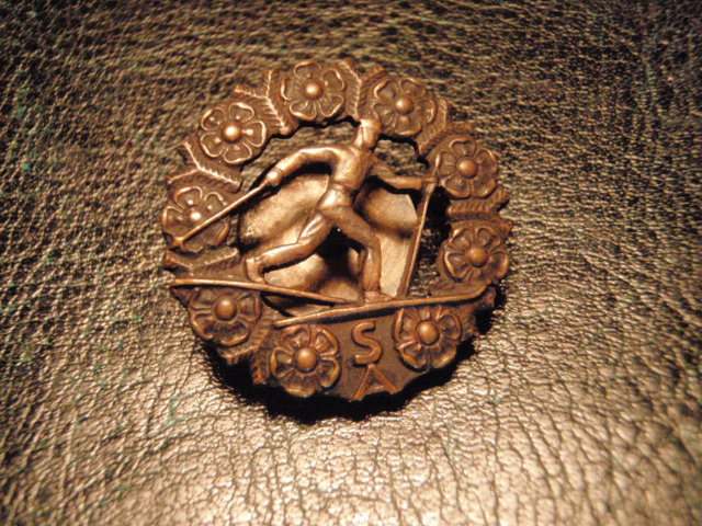 kuntoisuusmerkki. HIIHTO III lk, vanhamalli