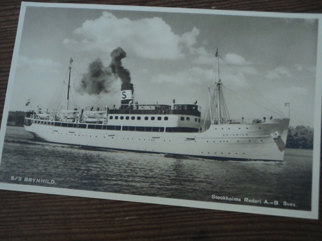 S/S BRYNHILD. postikortti. ei kulkenut.