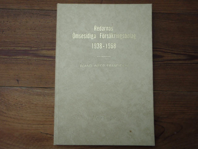 dreijer m.redarnas ömsesidiga försäkringsbolag 1938-1968.