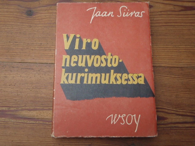 siiras jaan,viro neuvosto-kurimuksessa.