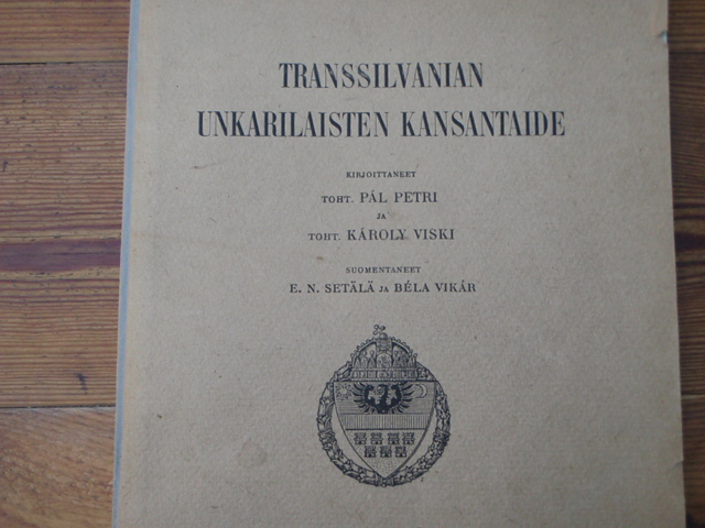 TRANSSILVANIAN UNKARILAISTEN KANSANTAIDE.