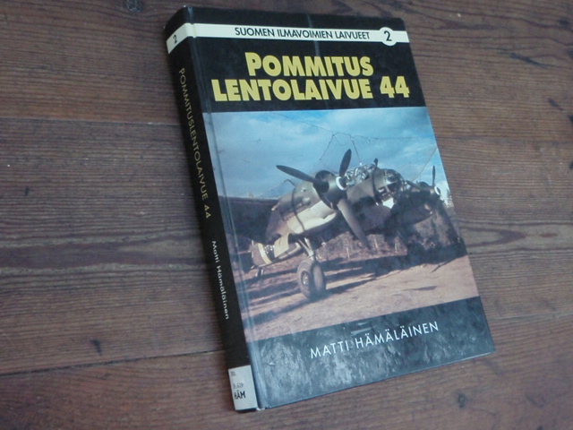 hämäläinen matti.POMMITUS LENTOLAIVUE 44.