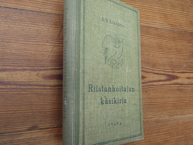 lindgren s.o.RIISTANHOITAJAN KÄSIKIRJA