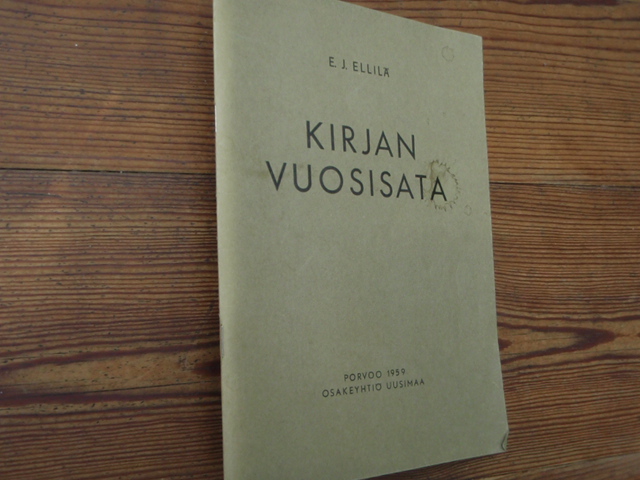 ellilä e,j.KIRJAN VUOSISATA