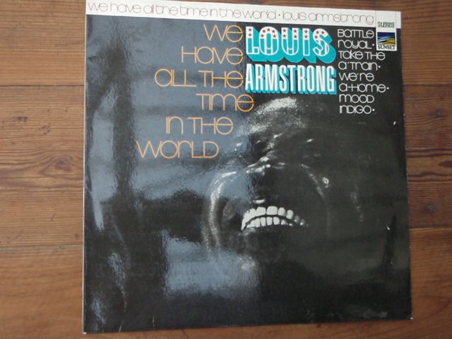 armstrong louis.we have all the time the world. jazz.