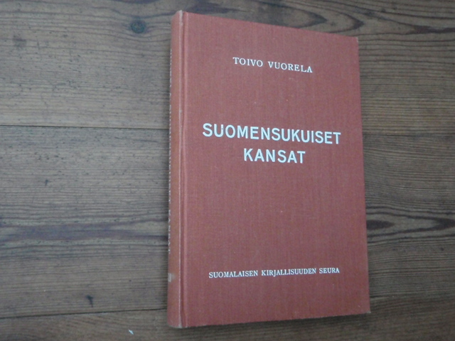 vuorela toivo.SUOMENSUKUISET KANSAT
