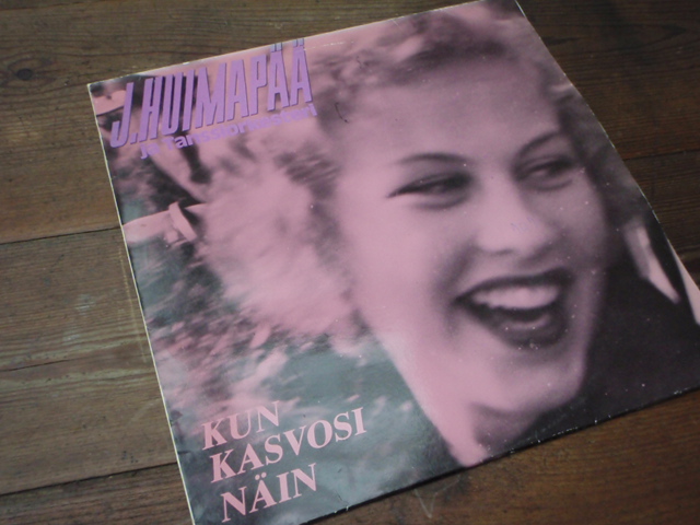 J. HUIMAPÄÄ ja tanssiorkesteri. kun kasvosi näin.