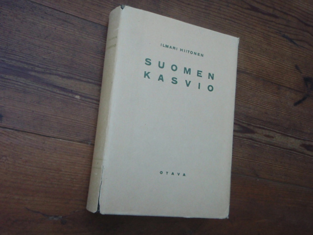 hiitonen ilmari.SUOMEN KASVIO (vanamon kirjoja no,32) kansip. 1p