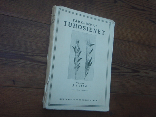 liro j. TÄRKEIMMÄT TUHOSIENET.2p.