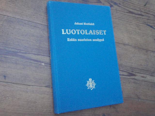 merilahti j. LUOTOLAISET erään saariston analyysi.1p.