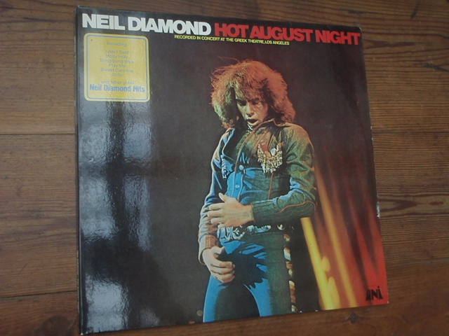 DIAMOND NEIL. hot august night .tupla-lp.