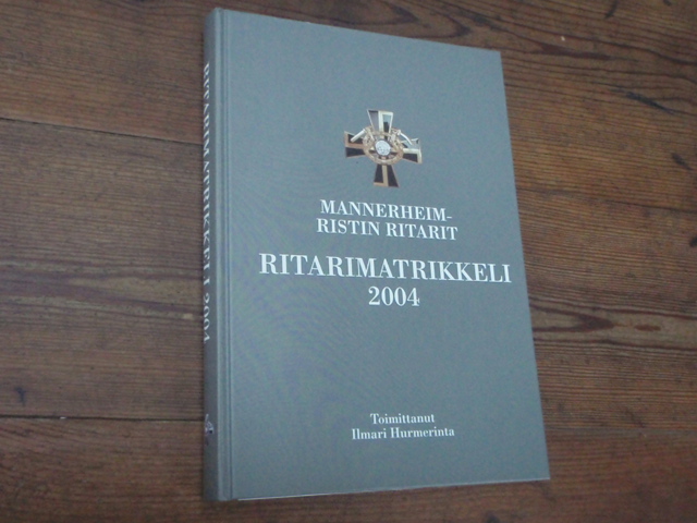 MANNERHEIM-RISTIN RITARIT.ritarimatrikkeli 2004.