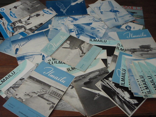 ILMAILU LEHDET. a,3e kpl.(klikkaa numerot)