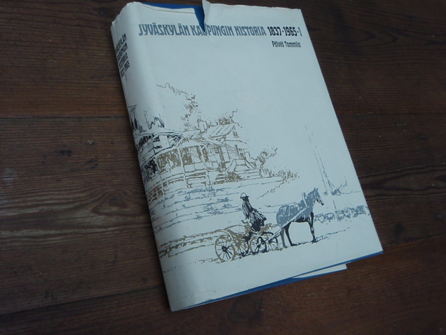 tommila päiviö.JYVÄSKYLÄN KAUPUNGIN HIST.1837-1965. I.