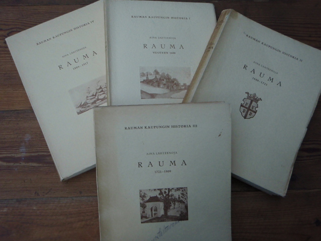 lähteenoja a,RAUMAN KAUPUNGIN HIST,1-4
