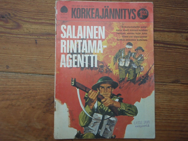 korkeajännitys,salainen rintama agentti