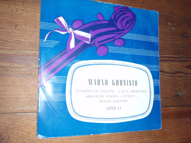 kuusisto mauno.elämäni on lauluni,,,  ep