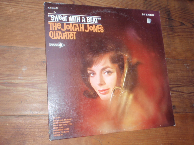 JONAH JONES QUARTET. sweet with a beat. jazz.