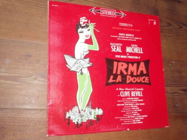 IRMA LA DOUCE original broadway cast.