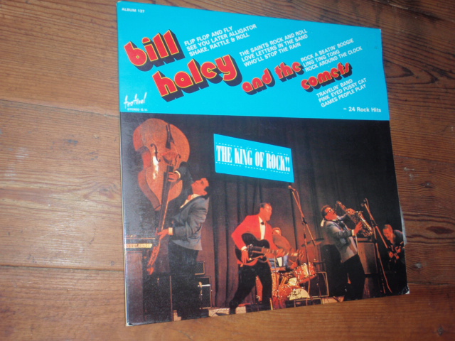 BILL HALEY. the king of the rock. tupla-lp.