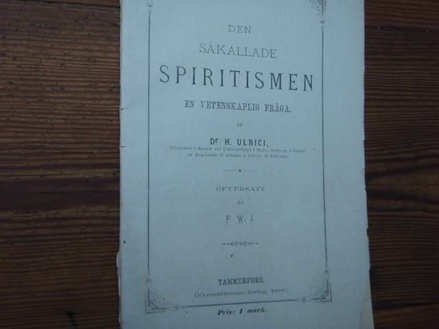 den såkallade SPIRITISMEN,,