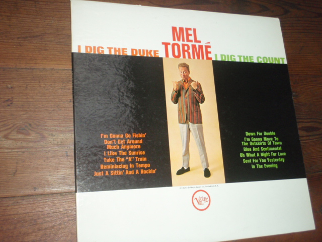 TORME MEL. I dig the duke-I dig the count.