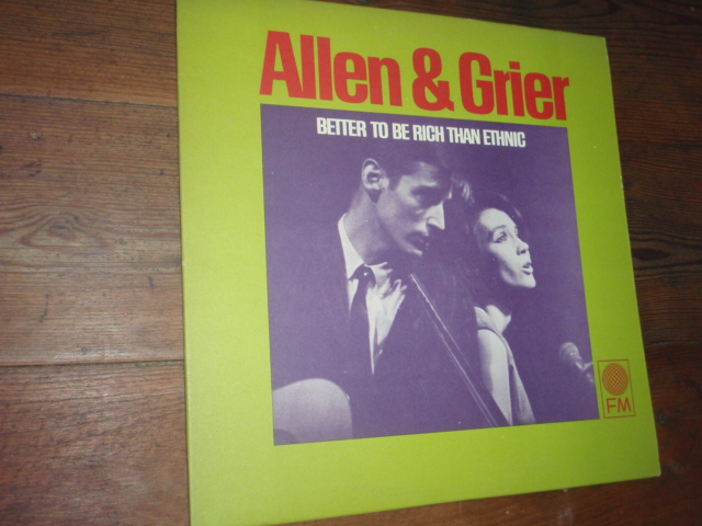 ALLEN & GRIER better to be rich than ethnic.