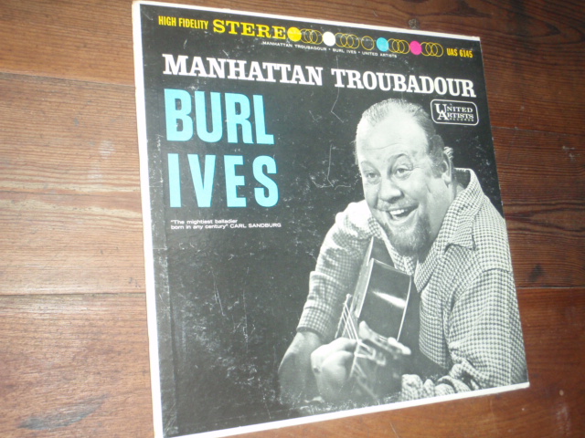 IVES BURL. manhattan troubadour.