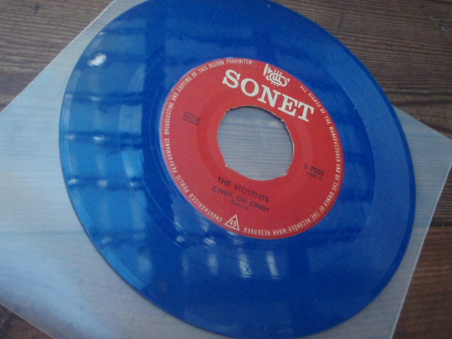 VIOLENTS. alpen ros-cindy  oh cindy. single.