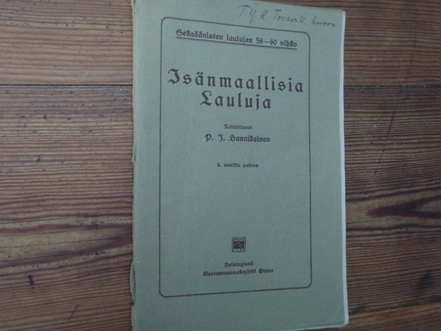 ISÄNMAALLISIA LAULUJA