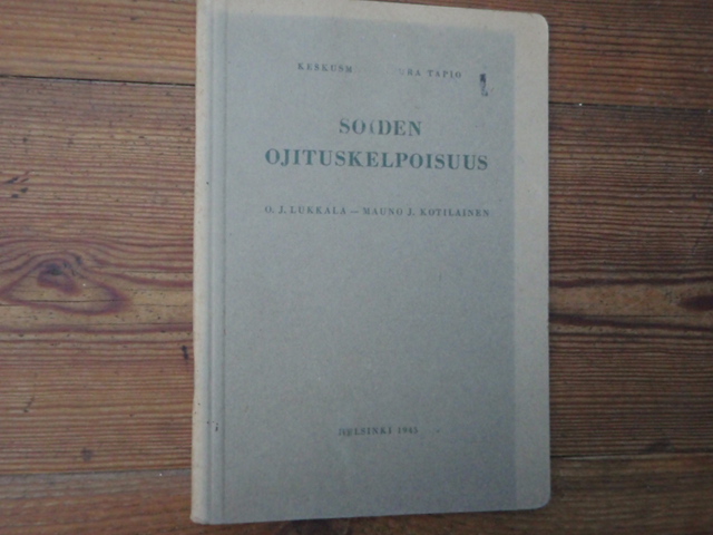 lukkala-kotilainen.SOIDEN OJITUSKELPOISUUS