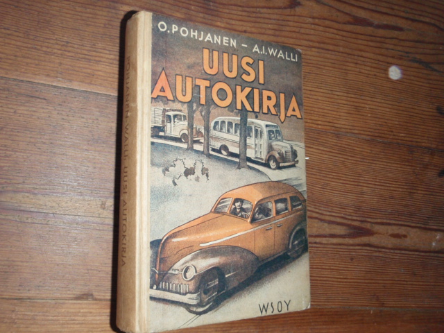pohjanen-valli. UUSI AUTOKIRJA. 13p.