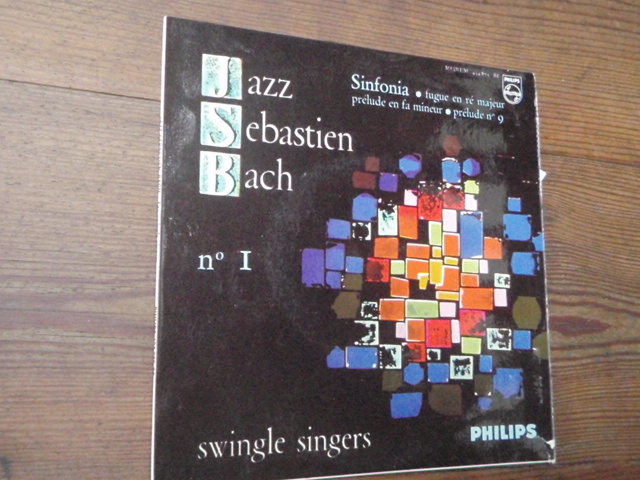 SWINGLE SINGERS. jazz sebastian bach. ep.