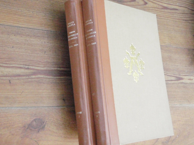 nikula oscar,TURUN KAUPUNGIN HISTORIA 1721-1809,1-2