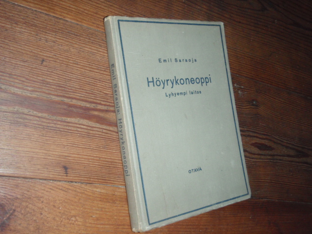 saraoja emil. HÖYRYKONEOPPI. 6p.