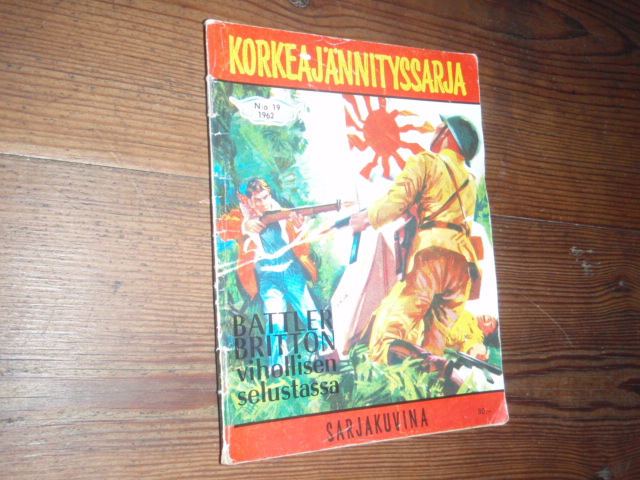 korkeajännityssarja BATTLER BRITTONvihollisen selustassa.19/1962
