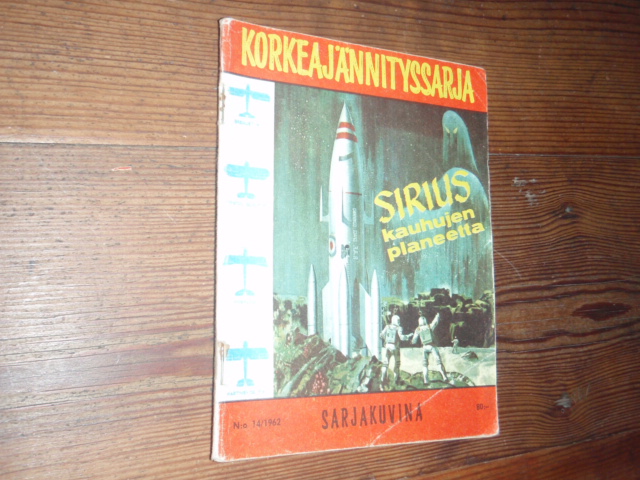 korkeajännityssarja.SIRIUS kauhujen planeetta.14/1962.