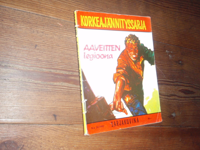 korkeajännityssarja..AAVEITTEN LEGIOONA. 24/1962.