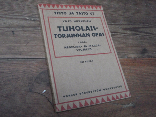 hukkinen y. TUHOLAISTORJUNNAN OPAS. 1p.